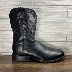 Twister‎ X Western Roper Men's Black Boots - Men's Size 8 (C)